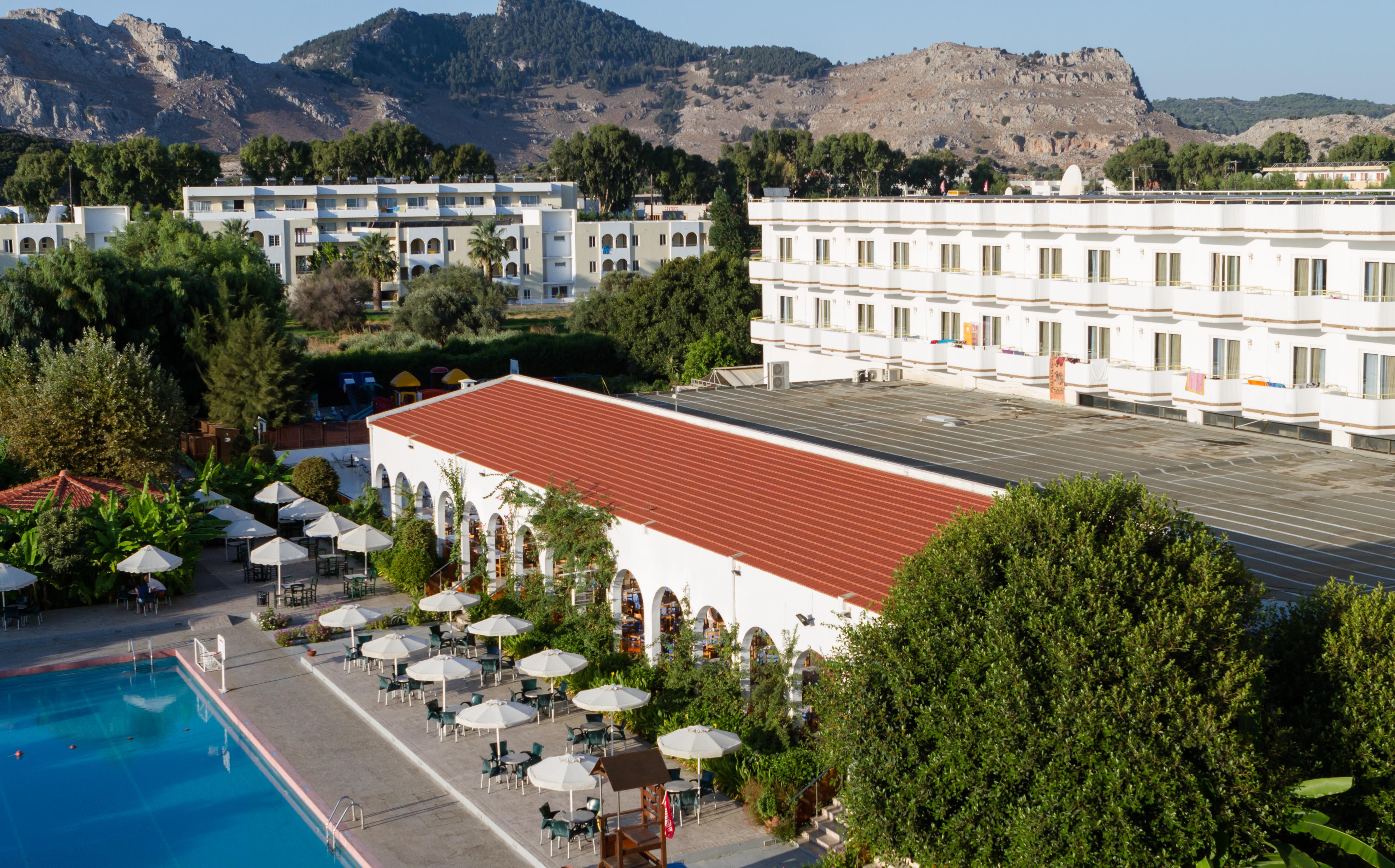 Irene Palace Beach Resort Kolymbia Exterior foto