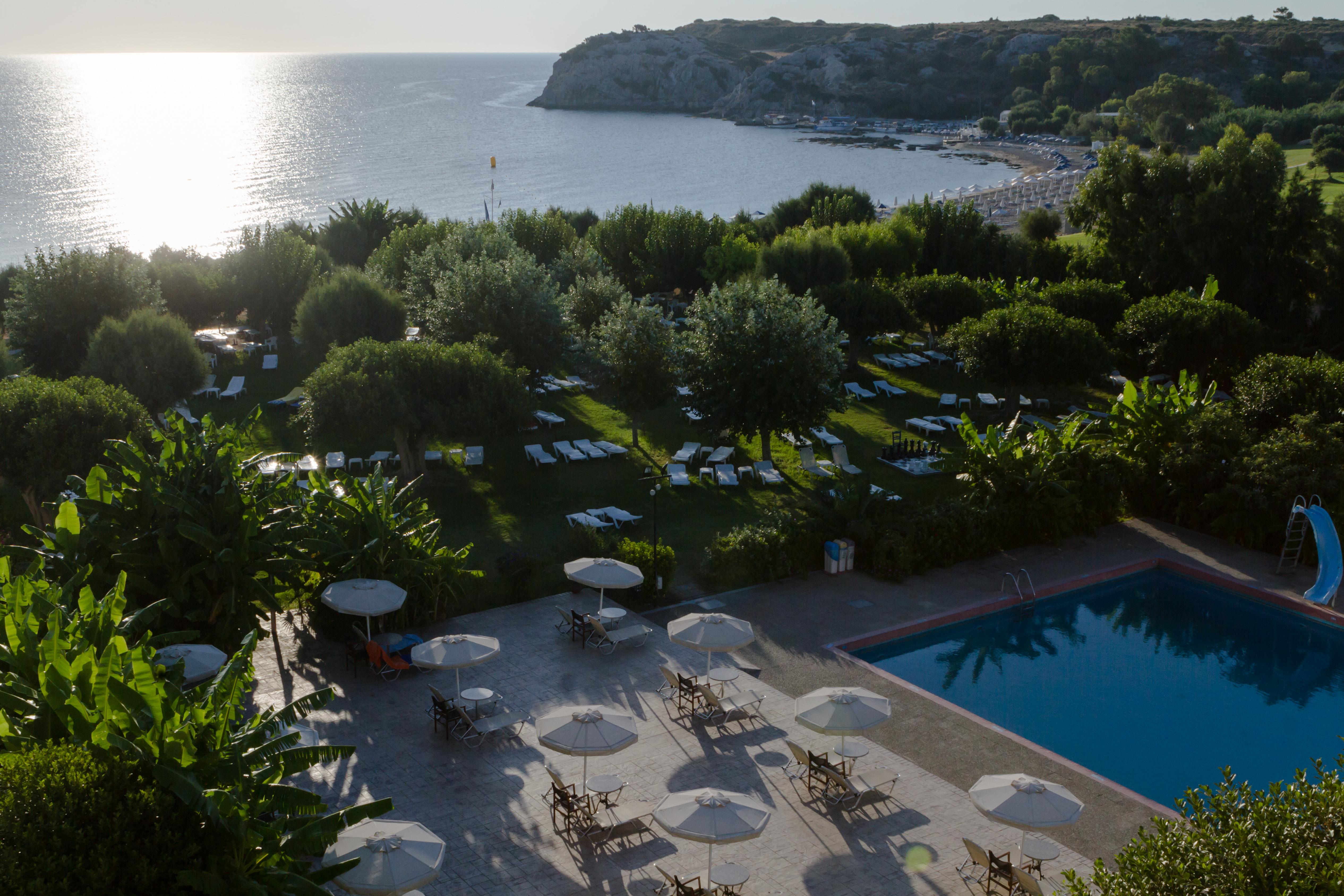 Irene Palace Beach Resort Kolymbia Exterior foto