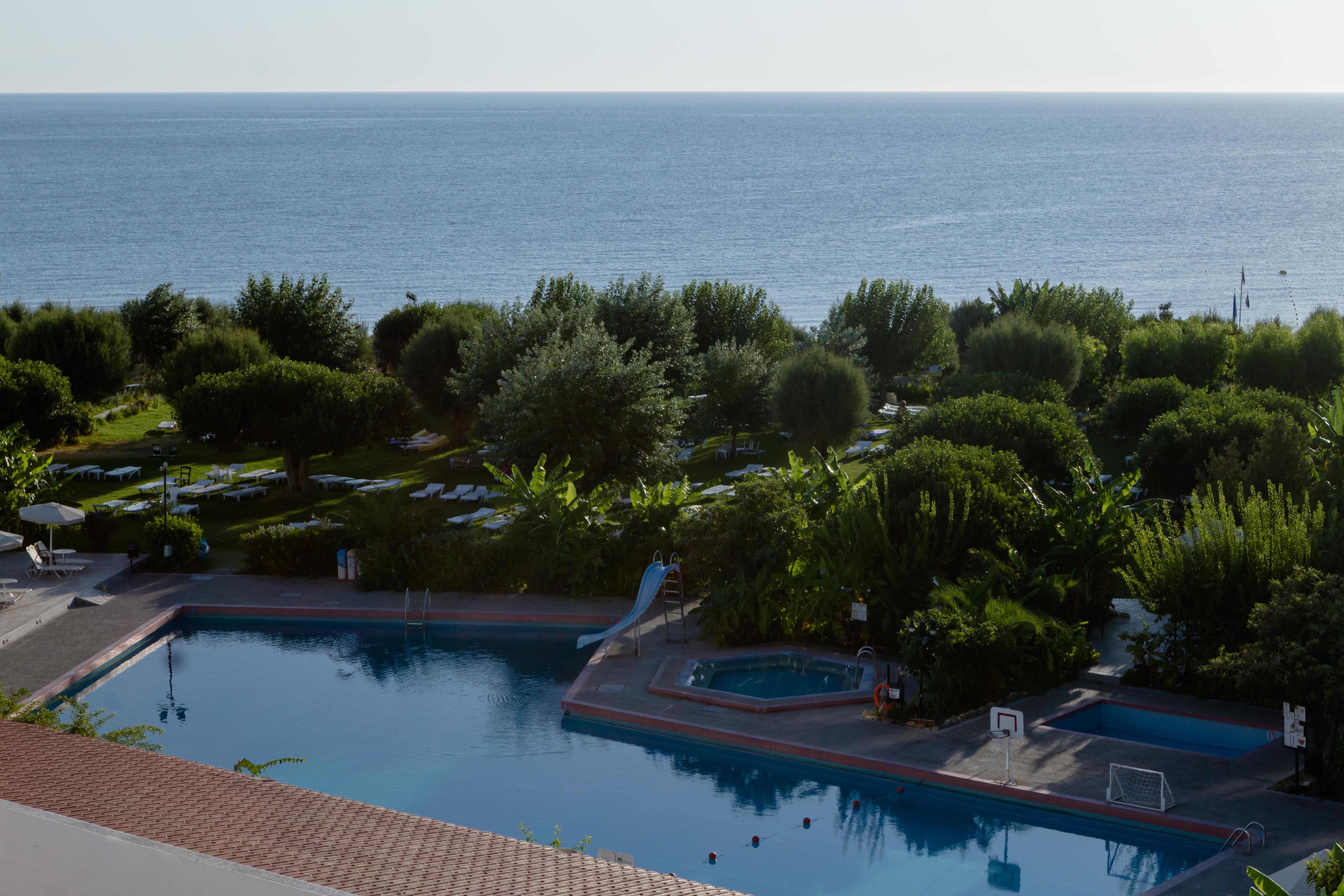 Irene Palace Beach Resort Kolymbia Exterior foto
