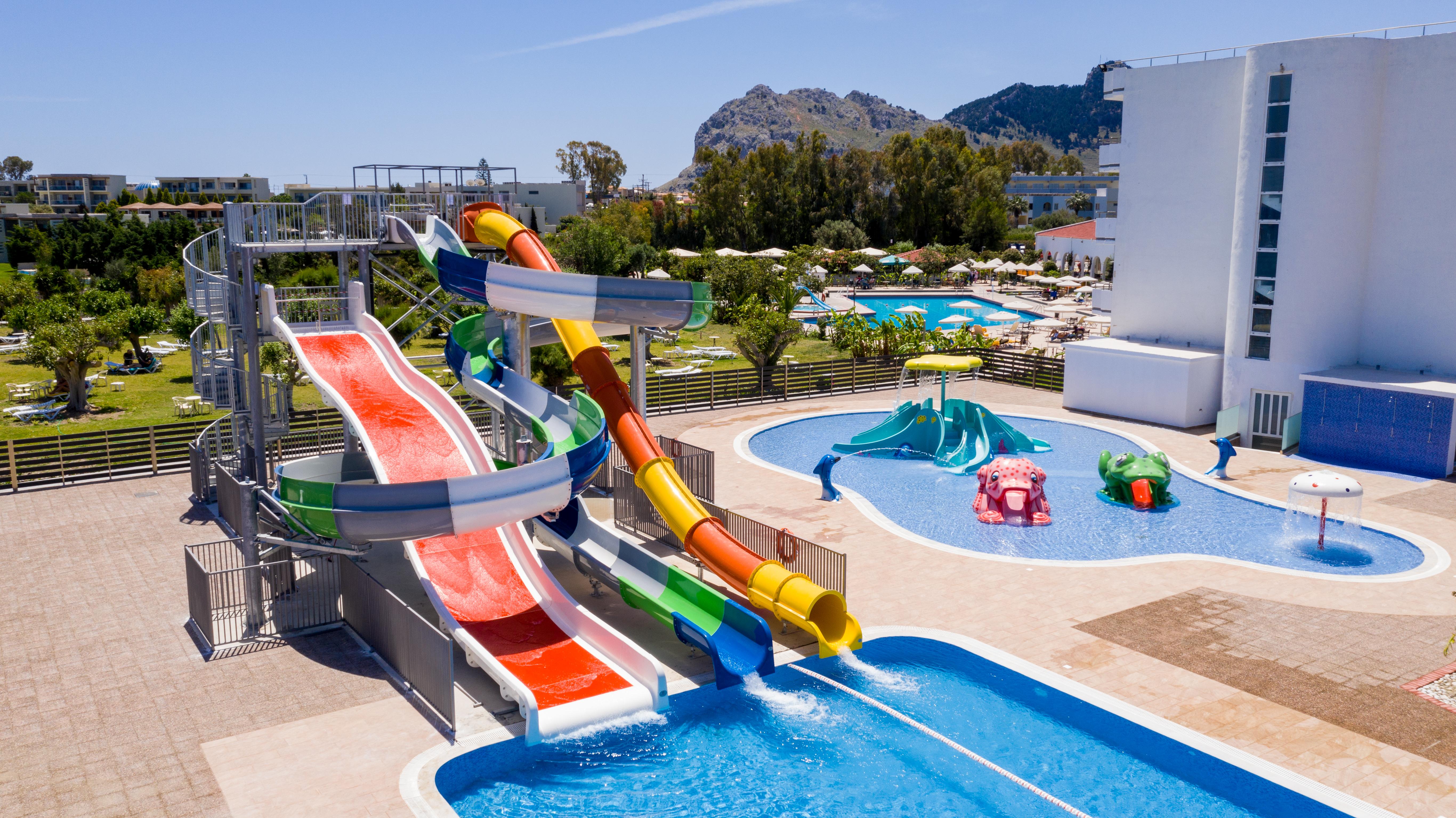 Irene Palace Beach Resort Kolymbia Exterior foto